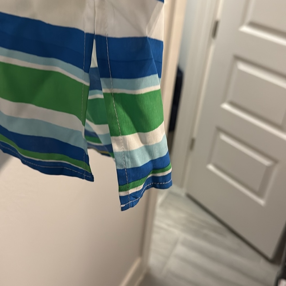 Ruby Rd. Colorful Striped Blouse Tunic - Picture 4 of 5